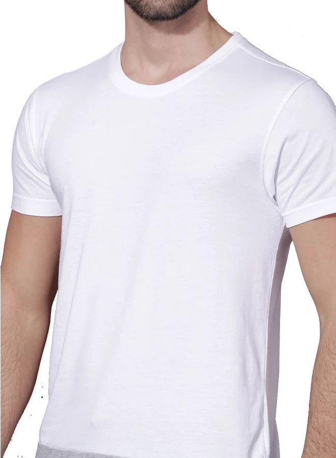 SANTHOME Short Sleeve T-shirt White 