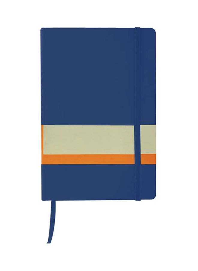 SANTHOME HardCover A5 Ruled Notebook Blue  - Image 1