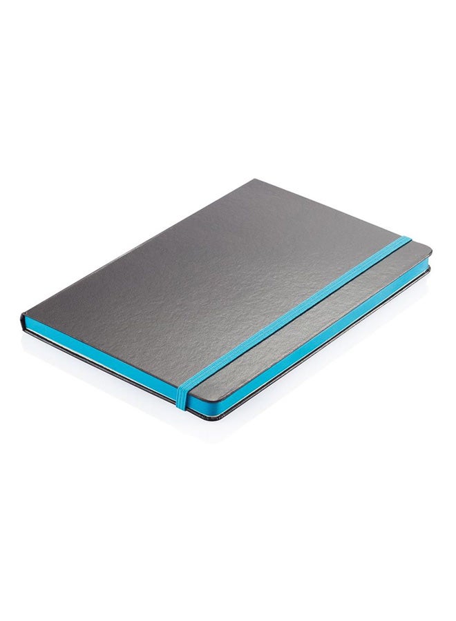 SANTHOME HardCover A5 Ruled Notebook, 192 Pages Black  - Image 2