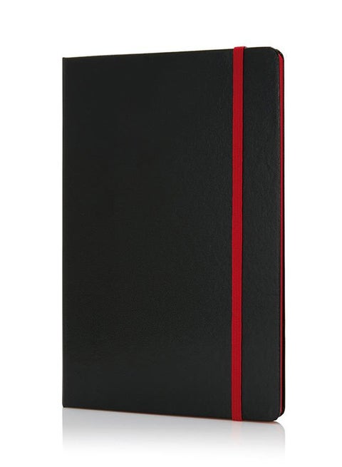 HardCover A5 Ruled Notebook Black