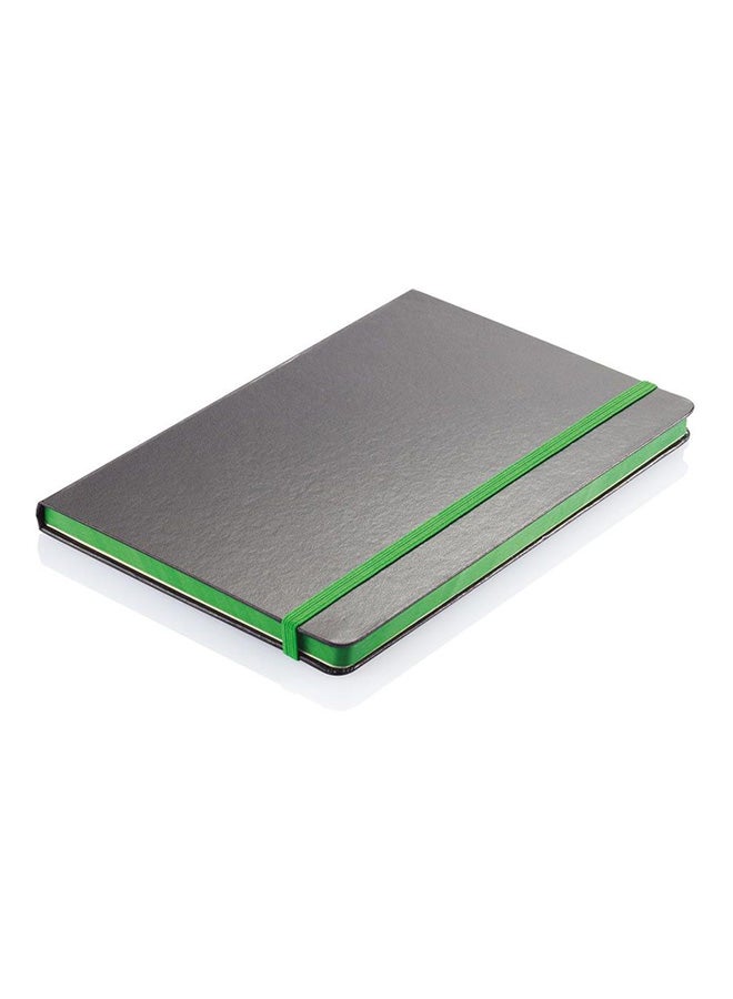 SANTHOME HardCover A5 Ruled Notebook Black  - Image 2