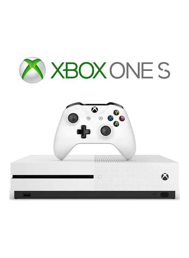 مايكروسوفت - جهاز تشغيل ألعاب الفيديو الرقمية Xbox One S بسعة 1 تيرابايت مع ذراع تحكم لاسلكي - Image 1