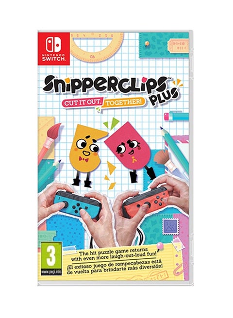 Snipperclips Plus : Cut It Out, Together (Intl Version) - Puzzle - Nintendo Switch