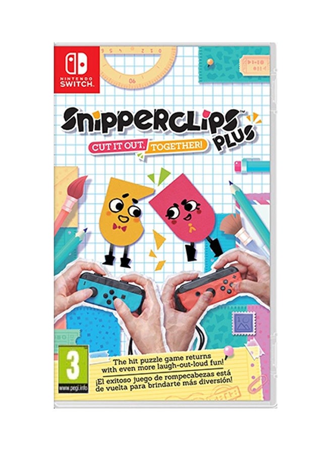 Nintendo - Snipperclips Plus : Cut It Out, Together (Intl Version) - Puzzle - Nintendo Switch - Image 1