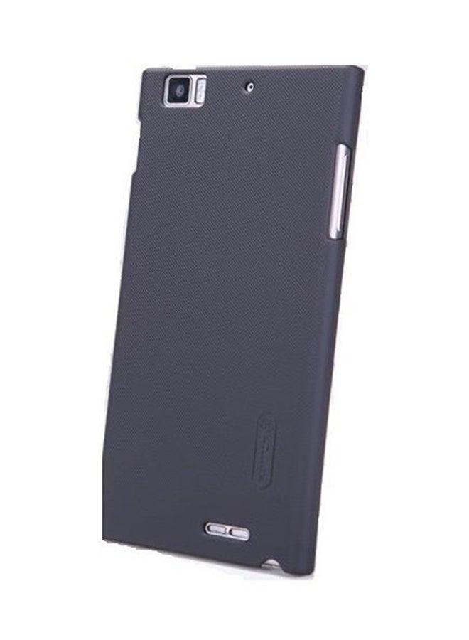 غطاء مُحكم الإغلاق رفيع فاخر لهاتف لينوفو K900 أسود - Image 1