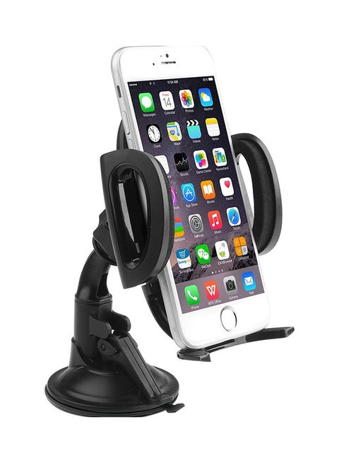 Windshield Car Mobile Mount Holder Black