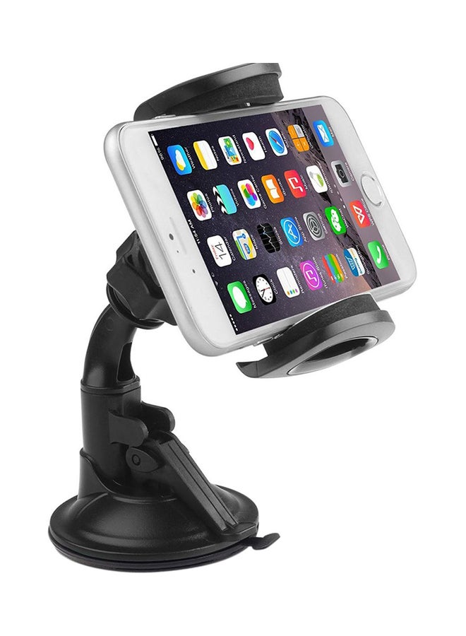Windshield Car Mobile Mount Holder Black