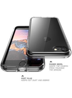 SupCase Premium Slim Snap Case Cover With Screen Protector For Apple iPhone 7 Clear  - Image 3