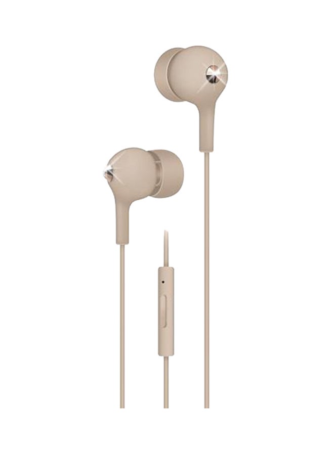 WHITE DIAMONDS - Crystal In-Ear Earphones Rose Gold - Image 1