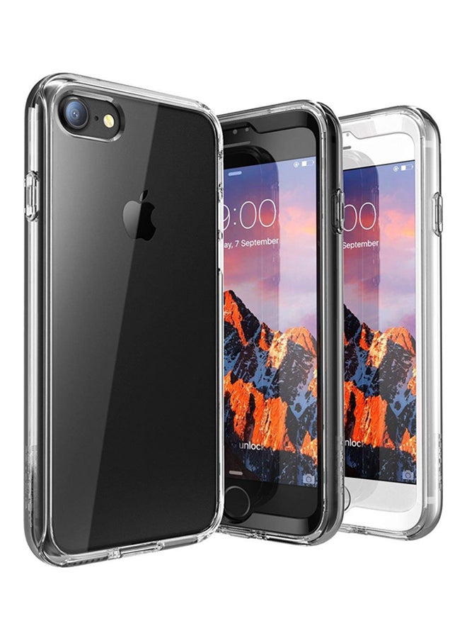 SupCase Premium Slim Snap Case Cover With Screen Protector For Apple iPhone 7 Clear - Image 1