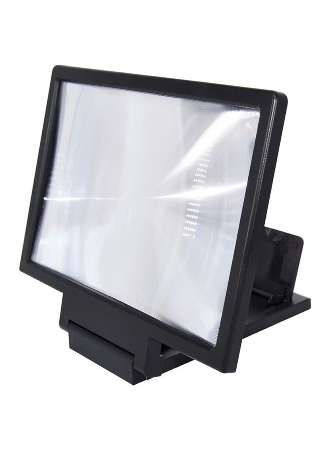 3D Screen Magnifier HD Video Foldable Stand For iPhone 6s/6splus/5/5s And iPod Black - Image 1