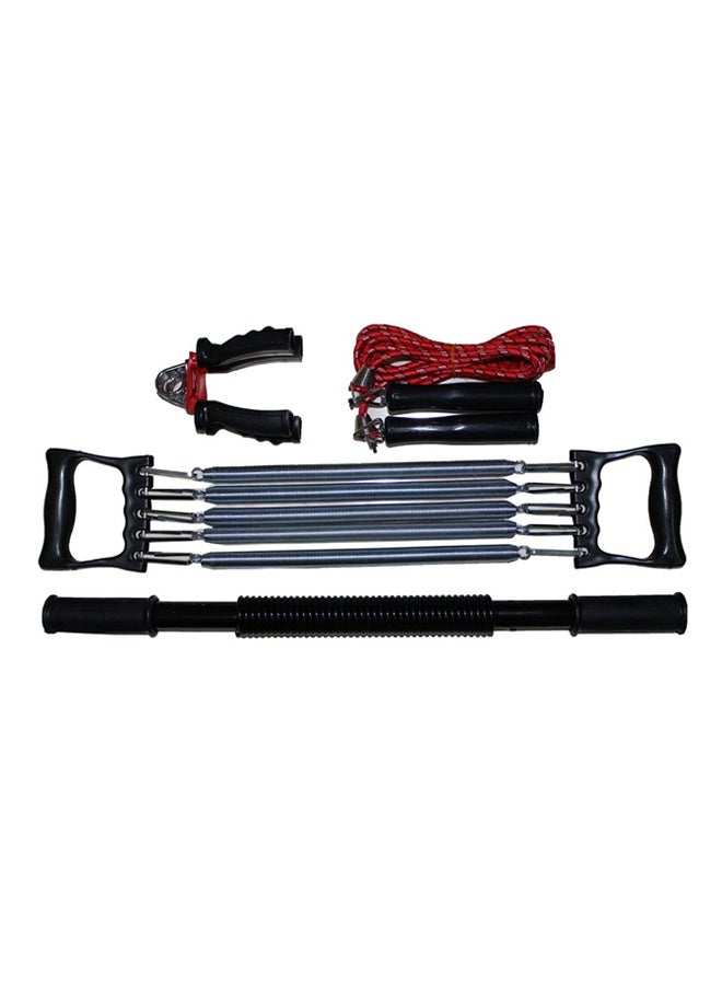 Generic 4-In-1 Body Exercise Spring Rod Set 