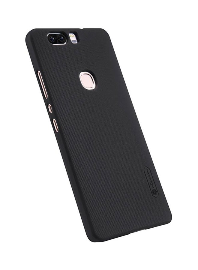 نيلكين غطاء سناب رفيع فاخر لهاتف هواوي أونور V8 مزود بواقٍ للشاشة أسود - Image 5