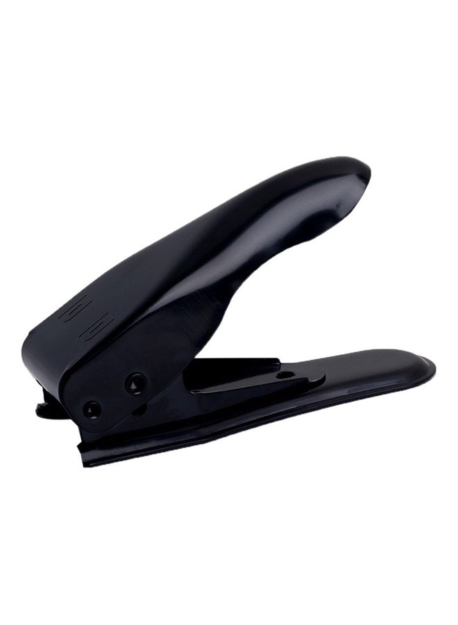 Generic - Micro And Nano Sim Cutter 2 In 1 Dual Sim Cutter For iPhone 4, 4S, 5s, iPad, Samsung And Nokia Black - Image 1