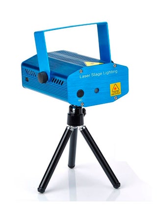 جهاز بروجيكتور ليزر بإضاءة LED مع حامل ثلاثي بثلاثة أقسام أزرق - v1513776958/N12993028A_1
