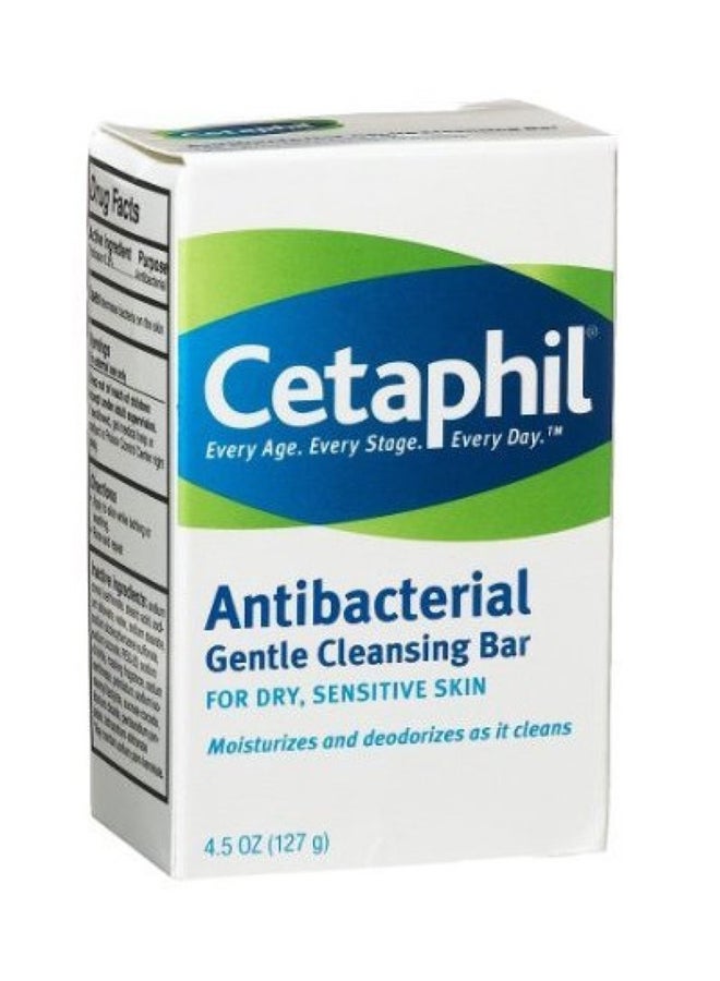 GALDERMA Cetaphil Antibacterial Gentle Cleansing Bar 127grams 