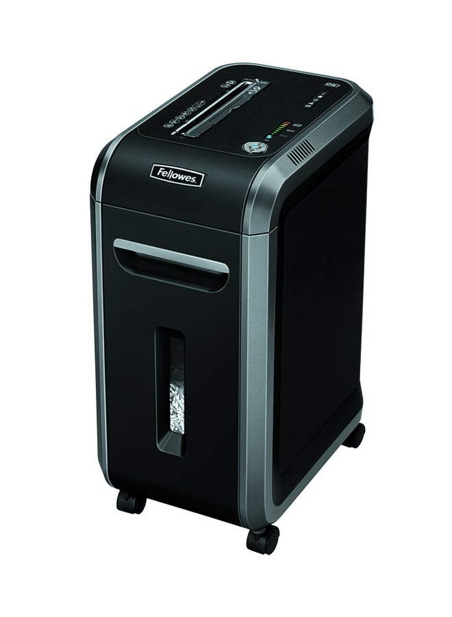Fellowes Powershred Cross-Cut Shredder Black - Image 1
