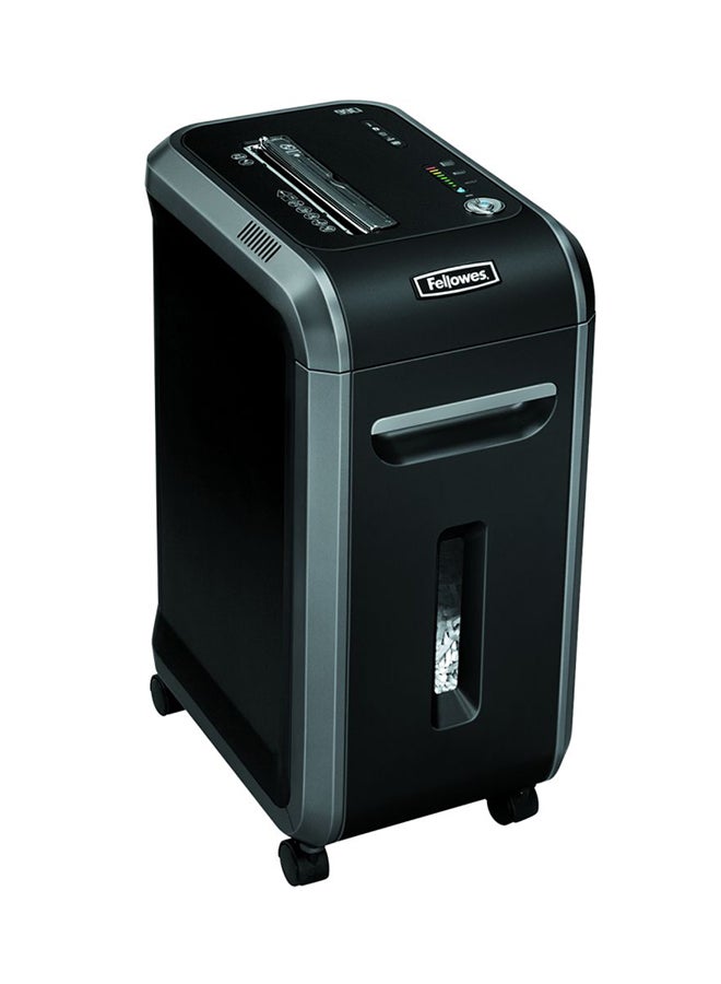 Fellowes Powershred Cross-Cut Shredder Black - Image 2