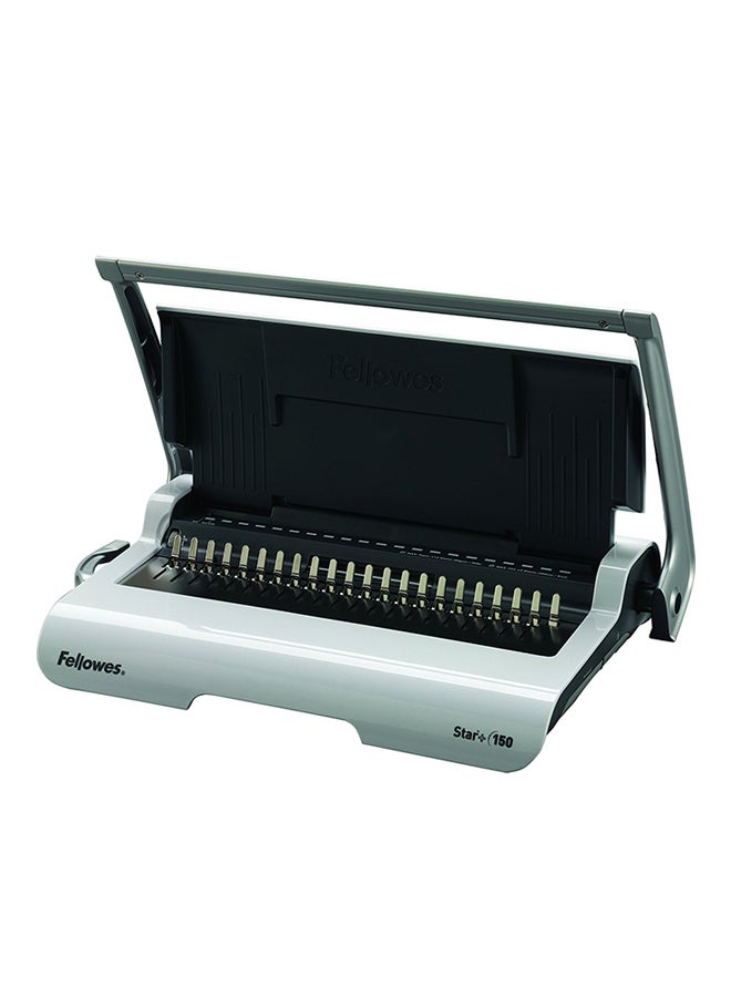 Fellowes Star+ 150 Comb Binder White/Silver  - Image 3