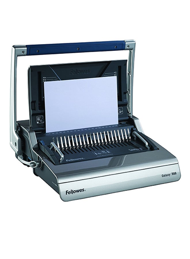 Fellowes Galaxy 500 Comb Binder Silver/Black  - Image 1
