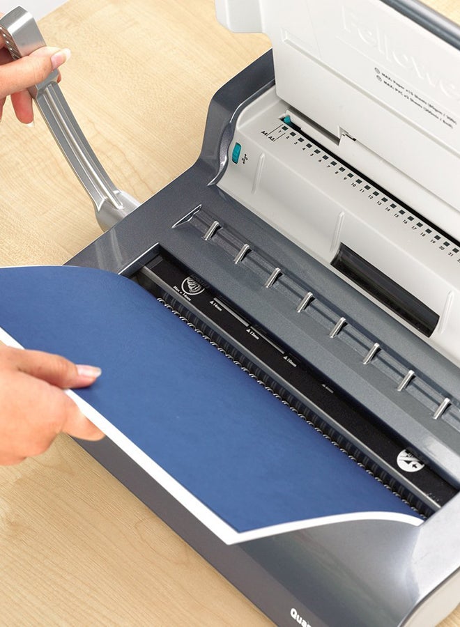 Fellowes Quasar Wire Binder Grey  - Image 3