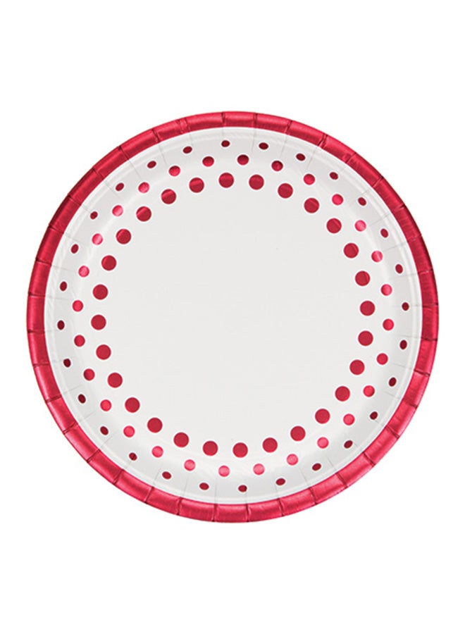 CREATIVE CONVERTING 8-Piece Sparkle and Shine Banquet Plate 10.25inch 