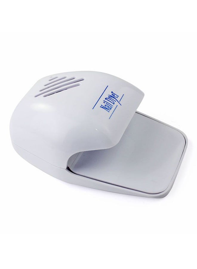 Generic Portable Hand Finger Toe Nail Art Polish Paints Dryer White  - Image 1