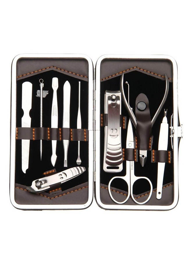 12-Piece Manicure Set Silver - Image 1