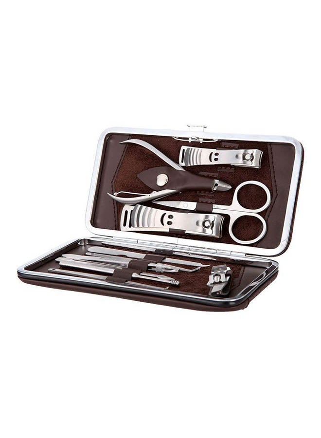 12-Piece Manicure Set Silver - Image 2