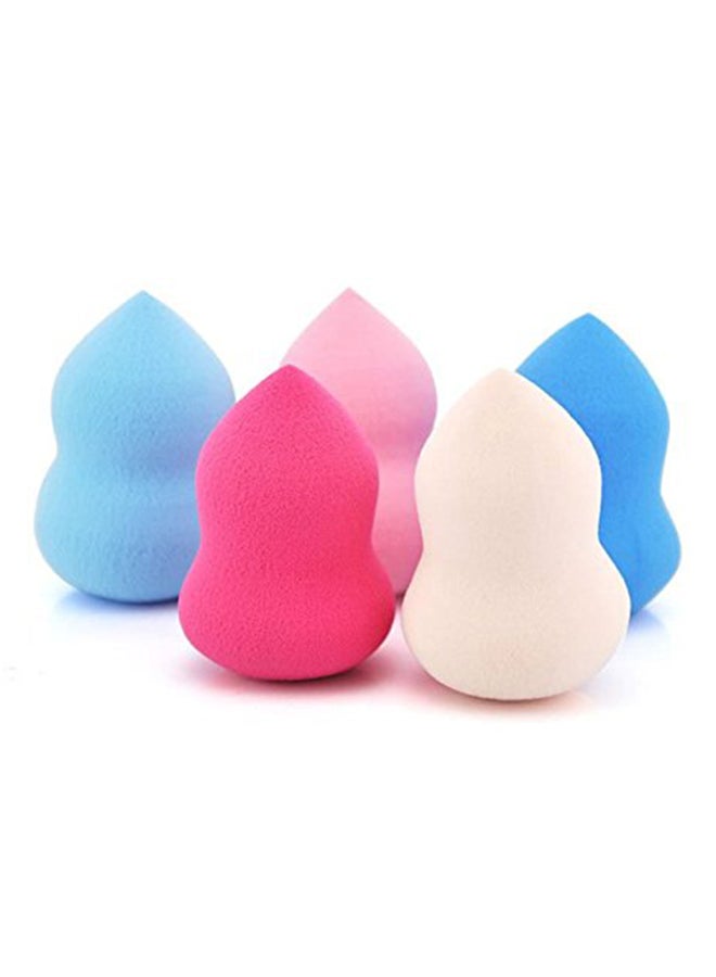 إسفنجة طرية لوضع مستحضرات التجميل المسحوقة وردي - Image 2