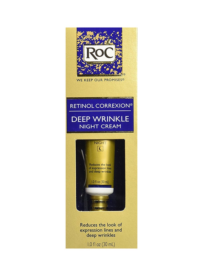 RoC - Retinol Correxion Deep Wrinkle Night Cream 30ml - Image 1
