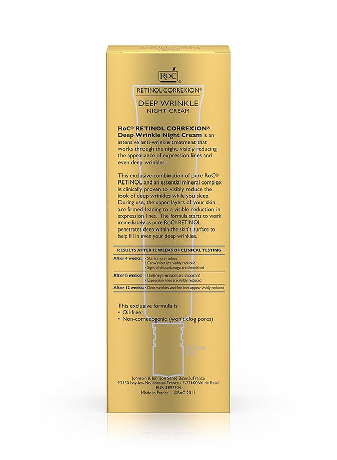 RoC - Retinol Correxion Deep Wrinkle Night Cream 30ml - Image 1