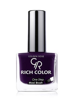 Golden Rose Rich Nail Polish Purple 27  - Image 1