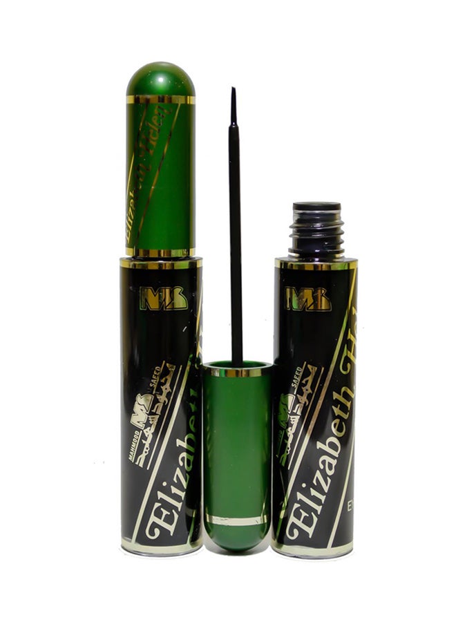 Mahmood Saeed - Elizabeth Helen Fluid Eyeliner 10 Ml Black - Image 1