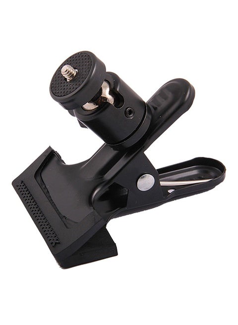 Tripod Camera Clip Clamp Holder Mount For Studio Backdrop Camera Black