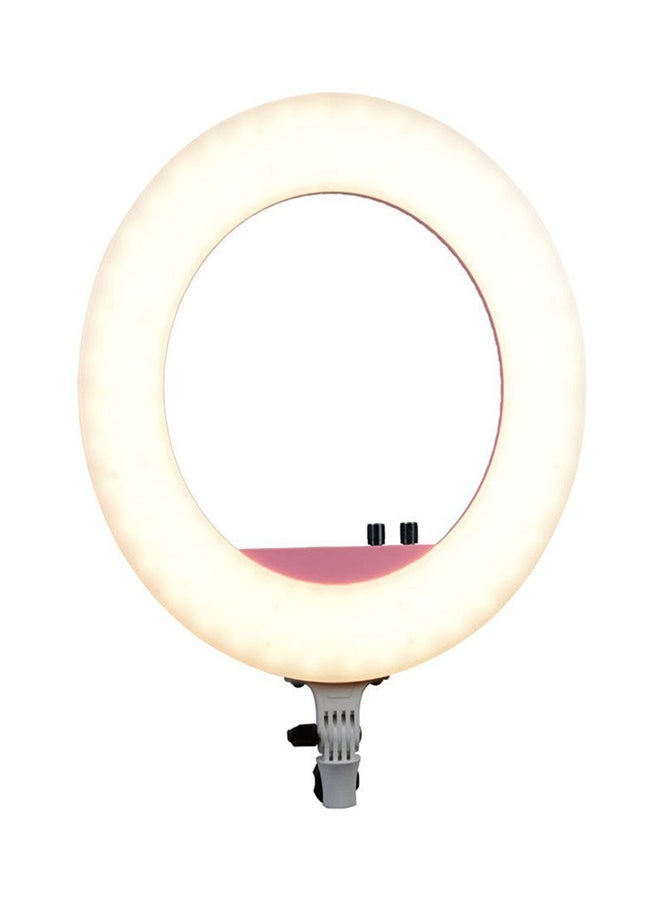 NANGUANG - Ring Light Venus Bio-Color 5600K-3200K With Mirror And Bracket Pink - Image 1