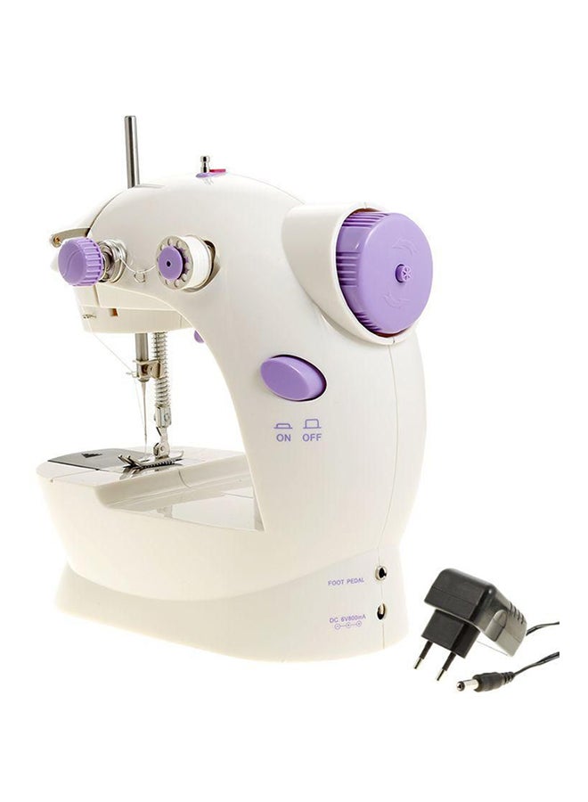 Double Thread 2-Speed Mini Sewing Machine White - v1514121308/N13062228A_2