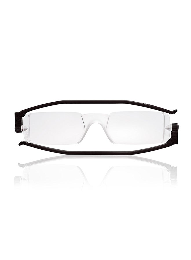 NANNINI - Rectangular Frame Reading Glasses Black +1.00 - Image 1
