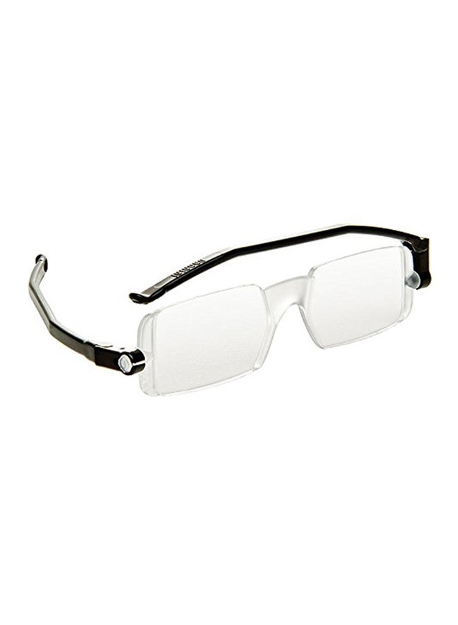 NANNINI - Rectangular Frame Reading Glasses Black +1.00 - Image 1