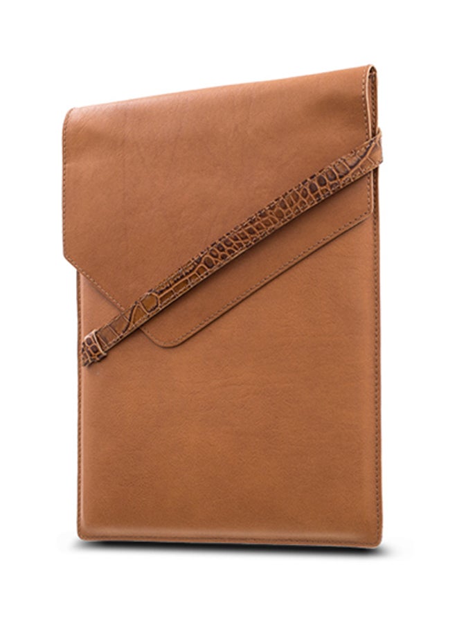 Kaizer Adroit Leather Air 2 Pro Ipad Sleeve Tan  - Image 3