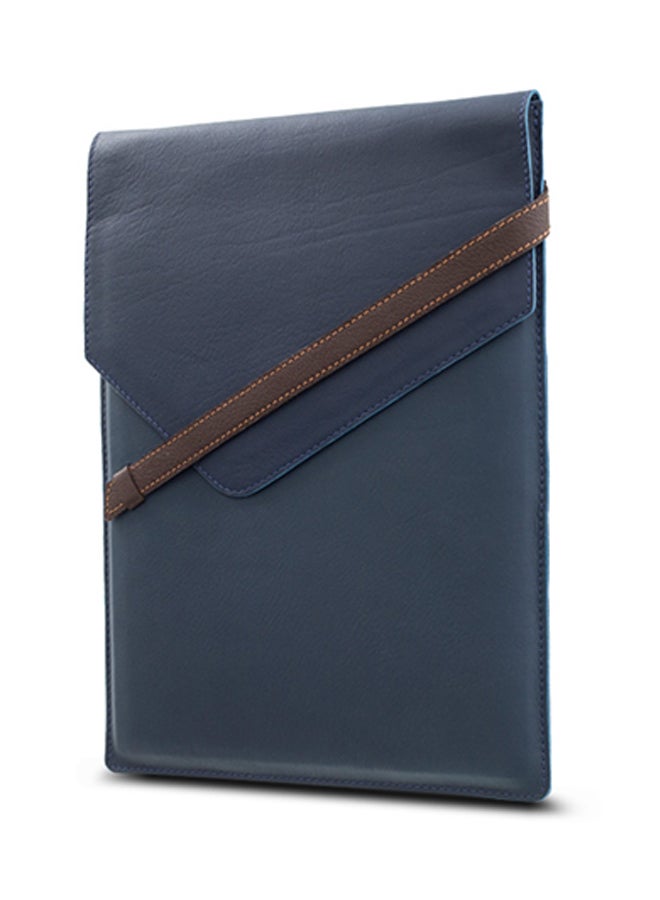 Kaizer Adroit Leather Air 2 Pro Ipad Sleeve Dark Blue  - Image 1