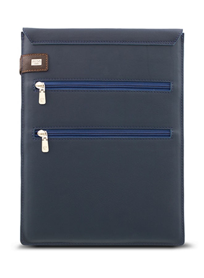 Kaizer Adroit Leather Air 2 Pro Ipad Sleeve Dark Blue  - Image 2
