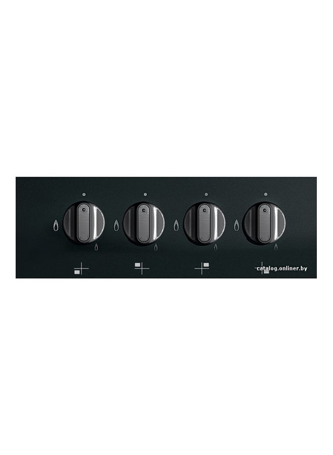4 Burner Gas Hob GOR6414/NB Black