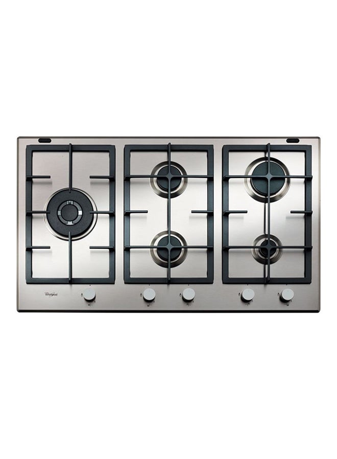 Whirlpool 5 Burner Gas Hob GMA9522IX Inox - Image 1