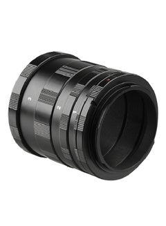 Canon Macro Extension Tube Ring Adapter Set For EF DSLR And SLR Camera Lens 2.80x2.60inch Black  - Image 1