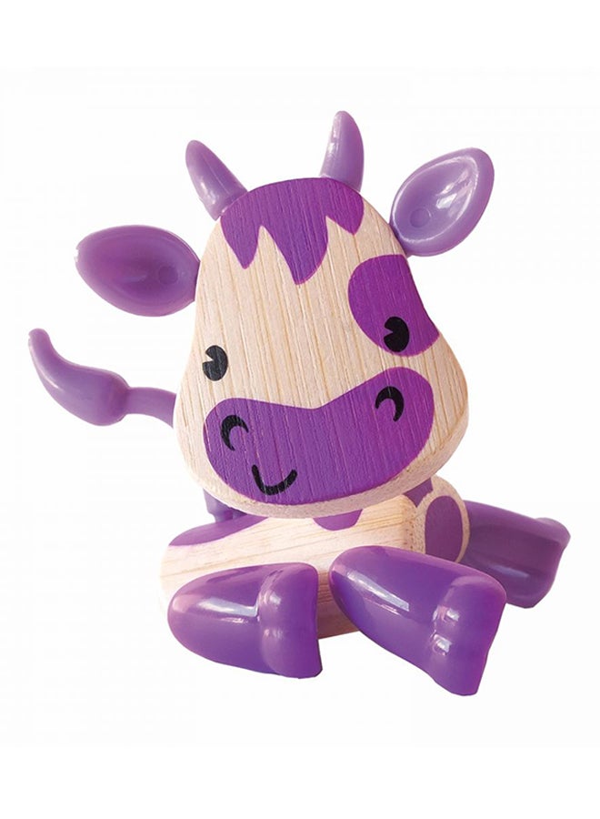 Hape Mini-Mals Cow Play Figure  - Image 1