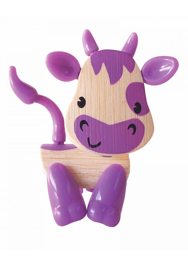 Hape Mini-Mals Cow Play Figure  - Image 2