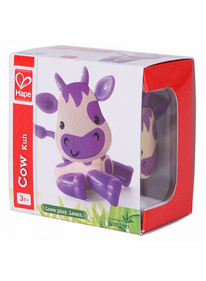 Hape Mini-Mals Cow Play Figure  - Image 3