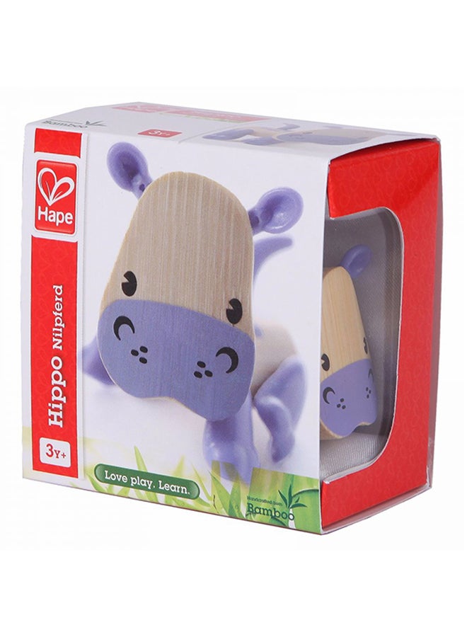 Hape Mini-Mals Hippo Play Figure  - Image 3