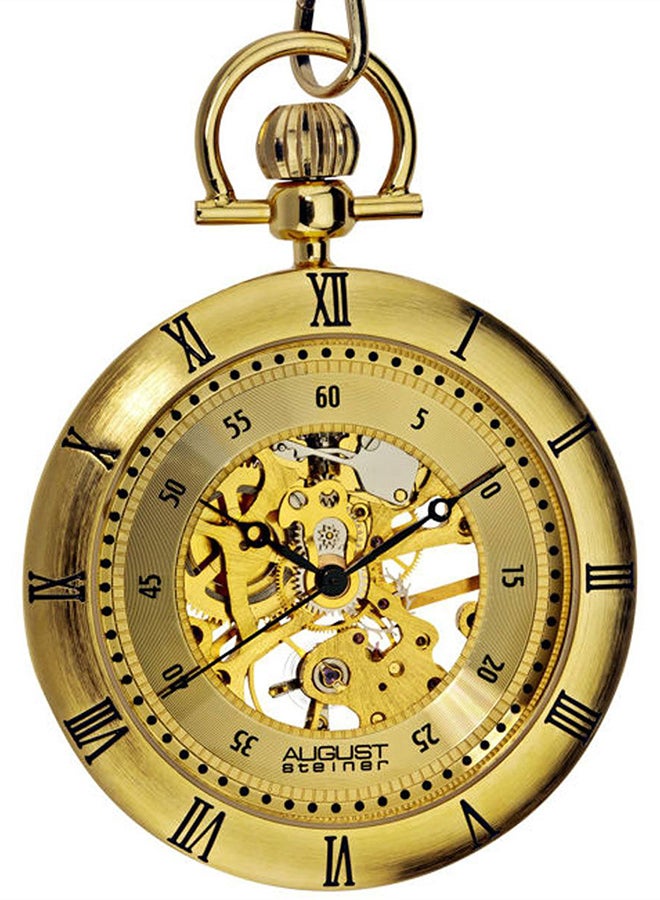 August Steiner men Mechanical Pocket Watch AS8017YG - Image 2